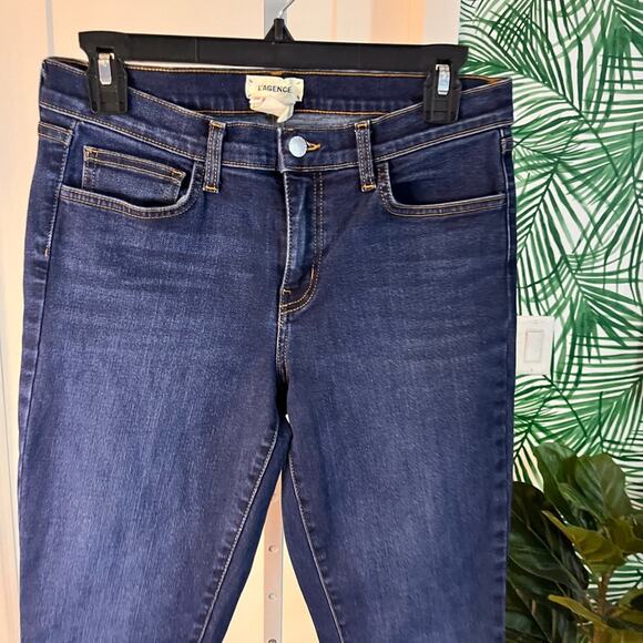L’Agence Brigitte Mid Rise Skinny Jeans in Bay Size 28 - Picture 3 of 10